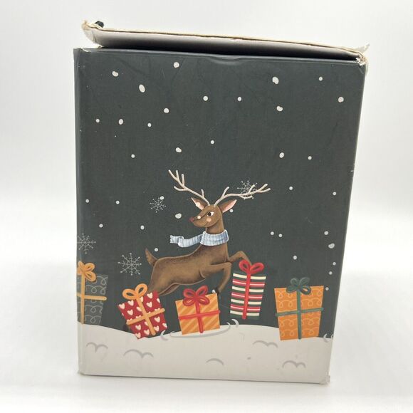 Soy Wax Christmas Candle -Cedar & Teak Scented - 3.5" Glass Jar - Decorative 8oz - Picture 10 of 14